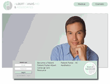Tablet Screenshot of albertcanasmd.com